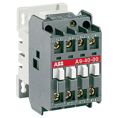 ABB A16-04-00-84 Four-Pole Lighting Contactor ABB A16-04-00-84 Four-Pole Lighting Contactor